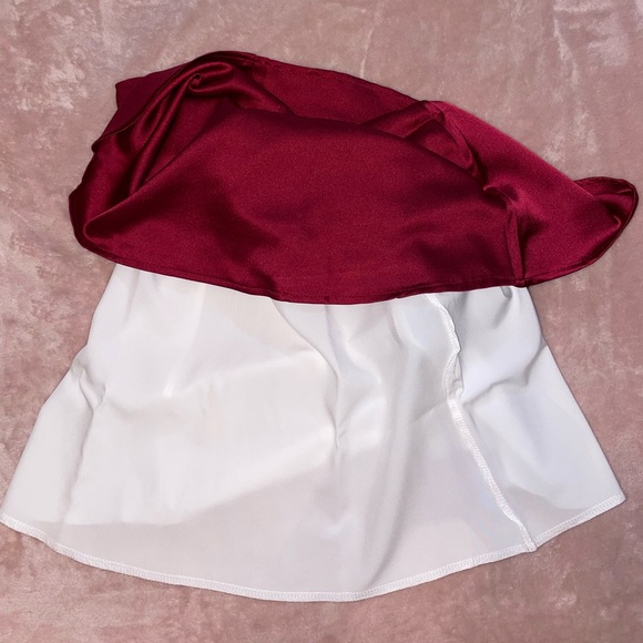 Satin Mini Skirt - Picture 4 of 4